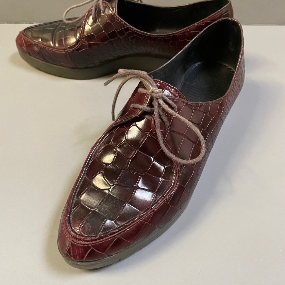 Theory Glenrock Leather Oxford Shoes - Picture 11 of 14